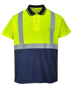 Portwest S479 Jól láthatósági galléros póló