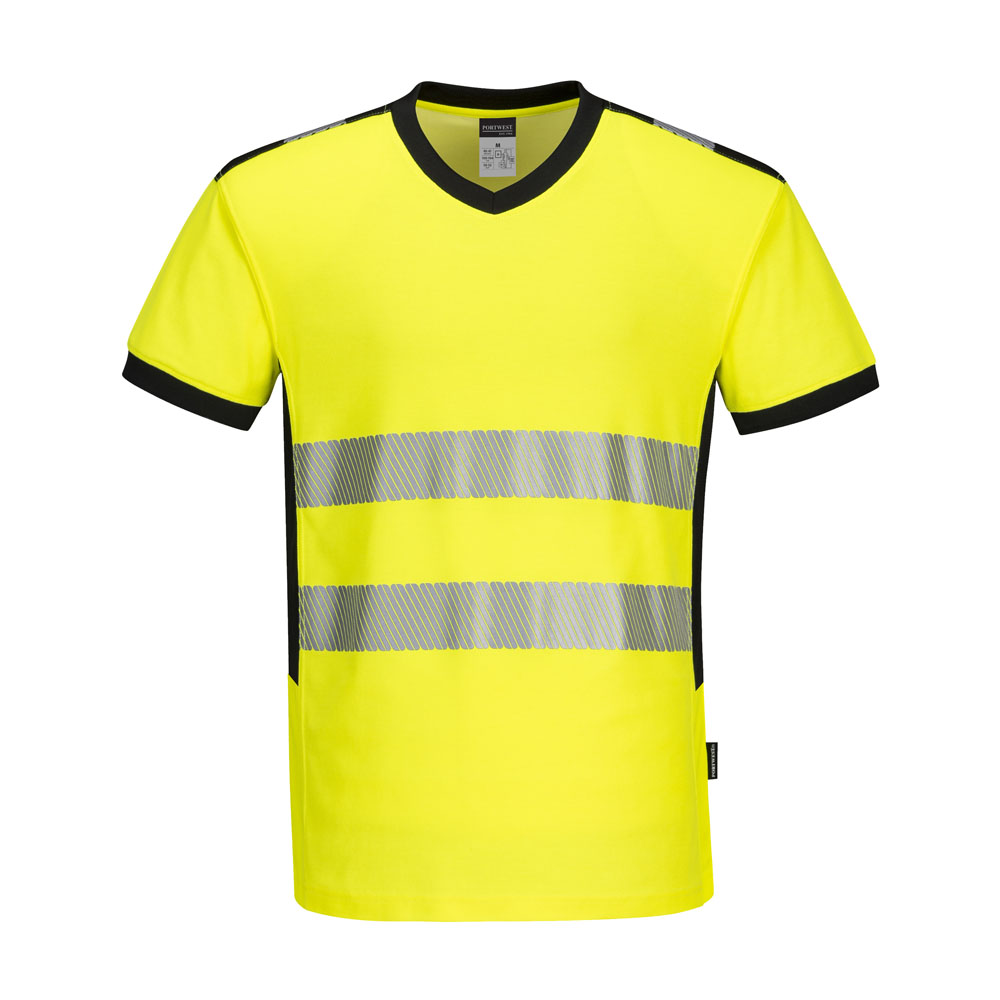 Portwest PW310 Hi-Vis V-nyakú póló