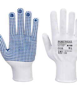 Portwest A110 PVC pontozott kesztyű (12 pár)