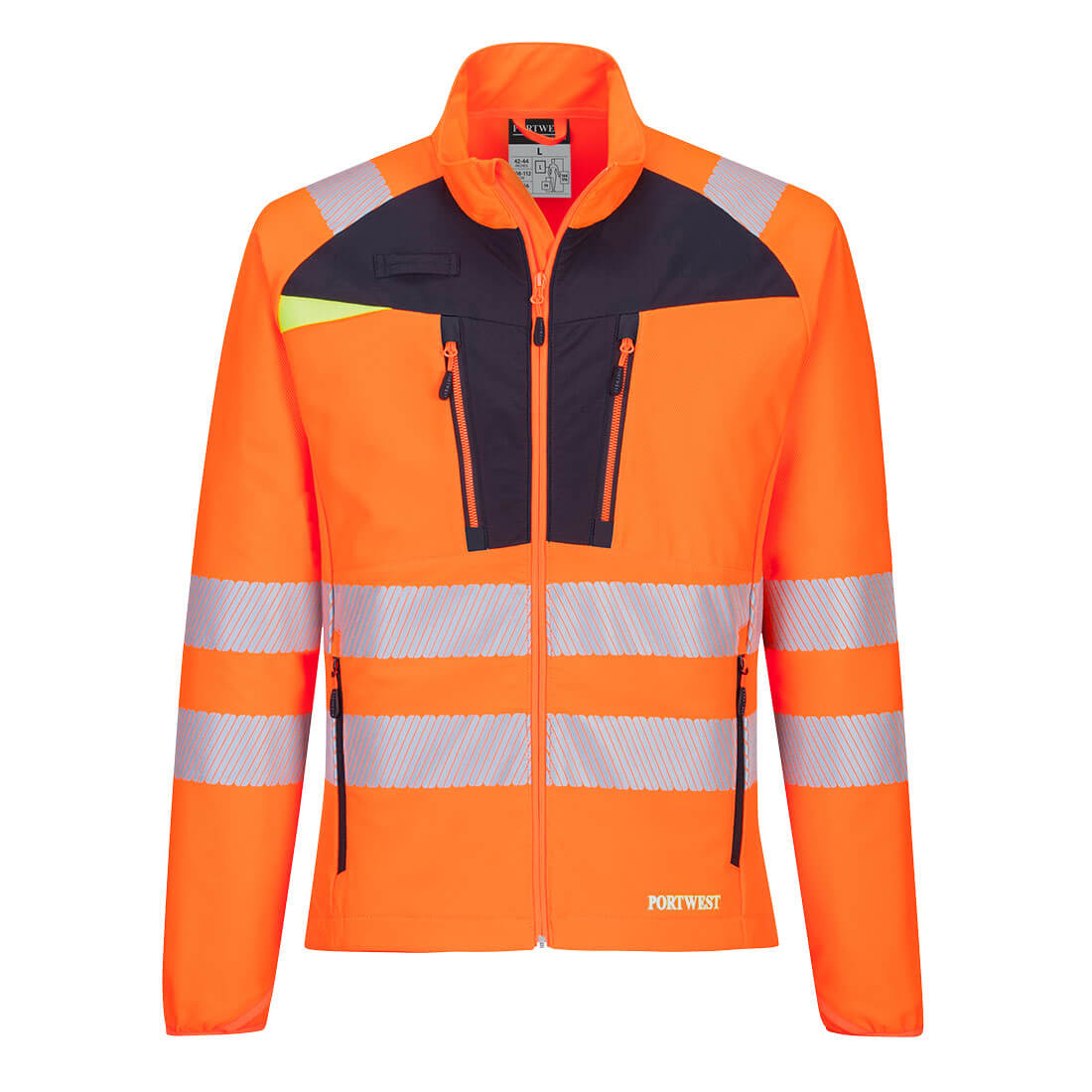 Portwest DX481 DX4 Hi-Vis Zip Base felső