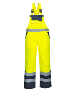 Portwest S489 láthatósági téli kantáros nadrág