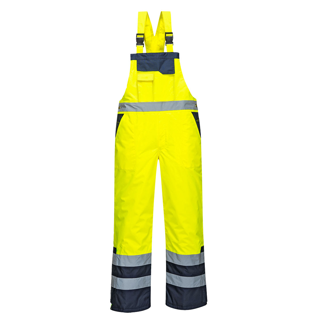 Portwest S489 láthatósági téli kantáros nadrág