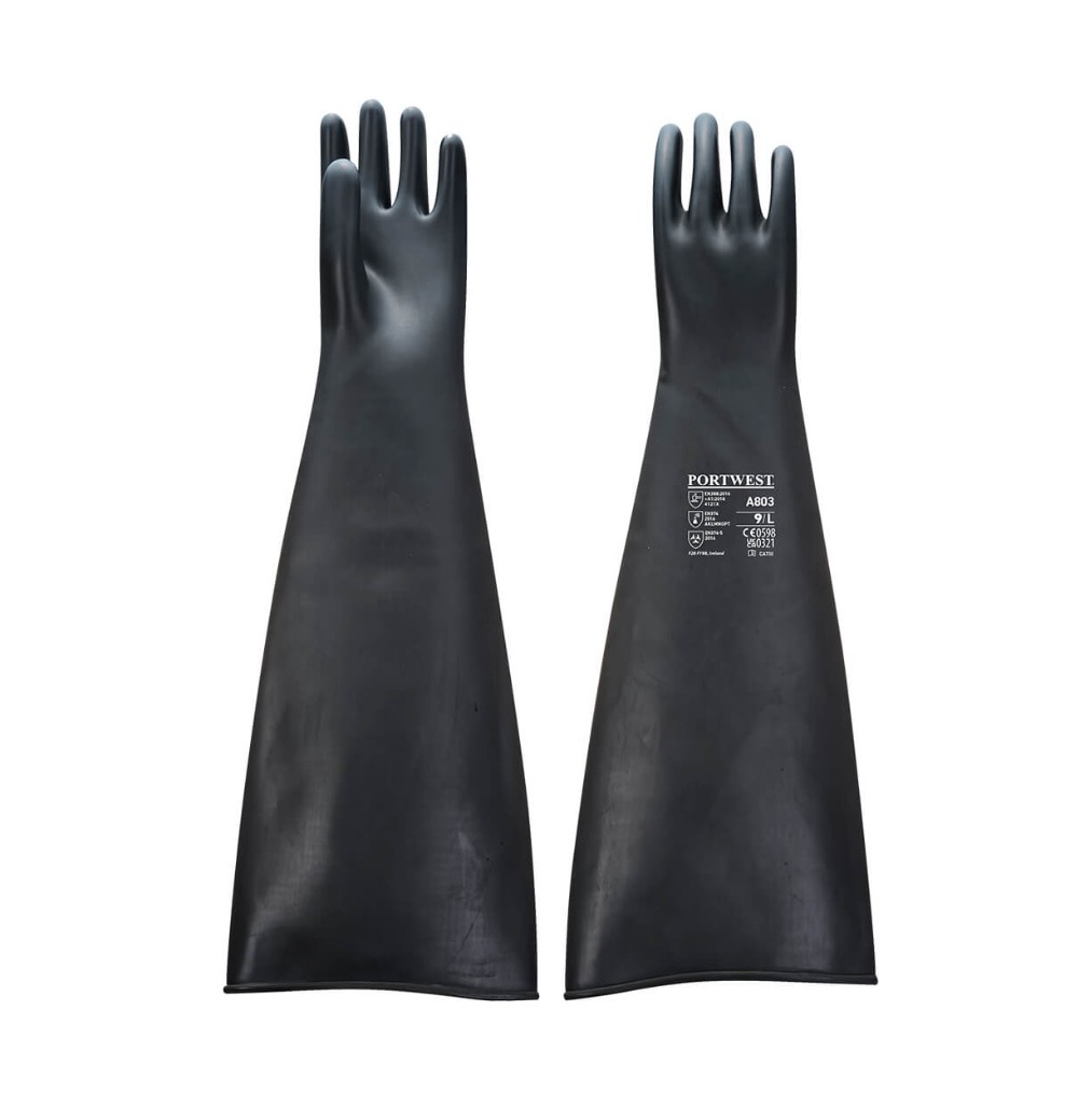 Portwest A803 erős Latex kesztyű 600 mm
