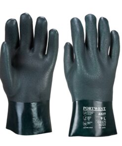 Portwest A827 duplán mártott PVC védőkesztyű 27 cm