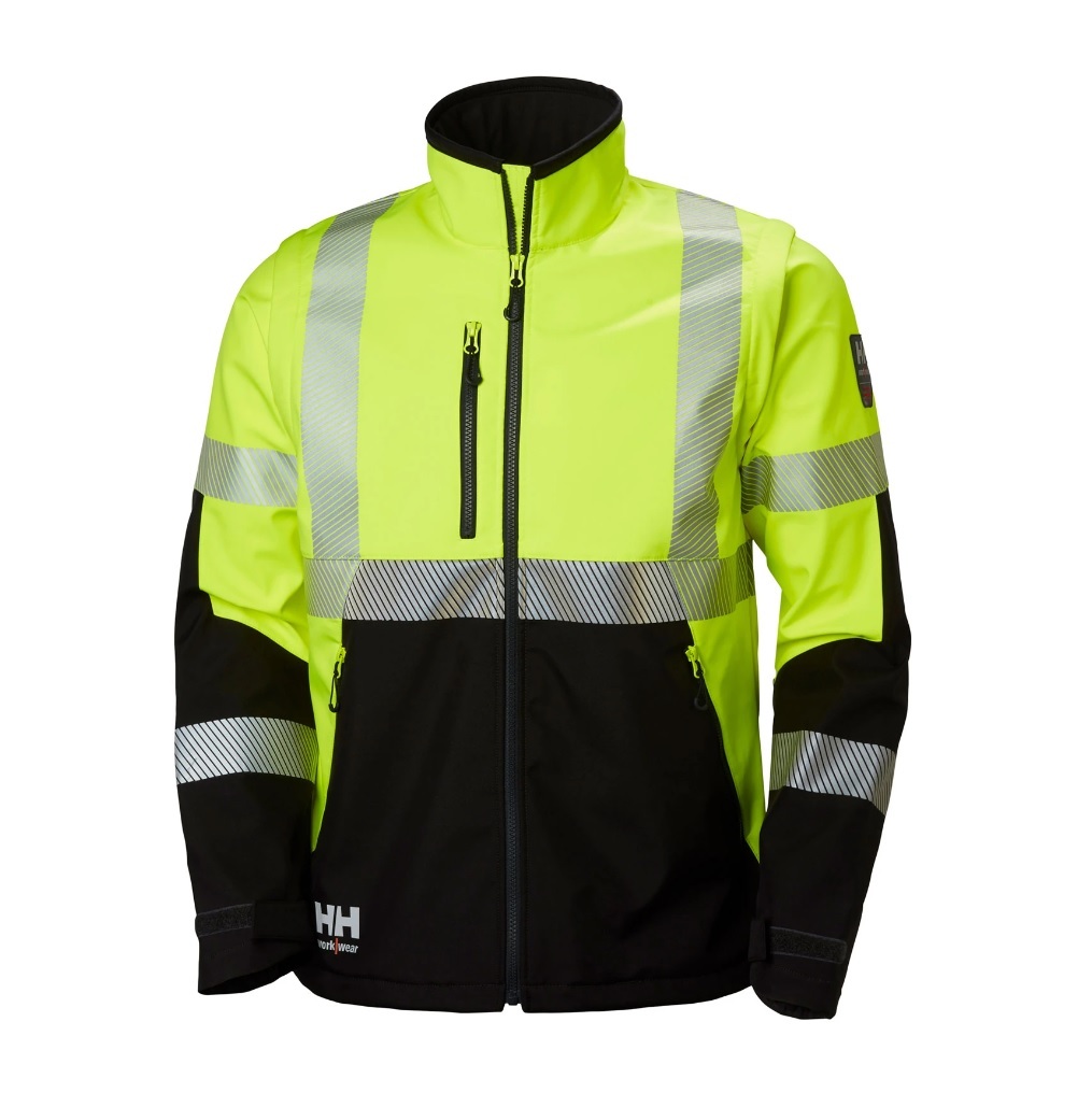 Helly Hansen ICU láthatósági softshell kabát