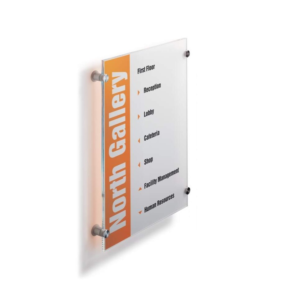 Durable irányítótábla CRYSTAL SIGN® A3