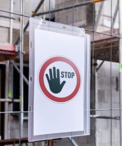 Durable vízálló tasak A4 kábelkötegelővel (5 db)