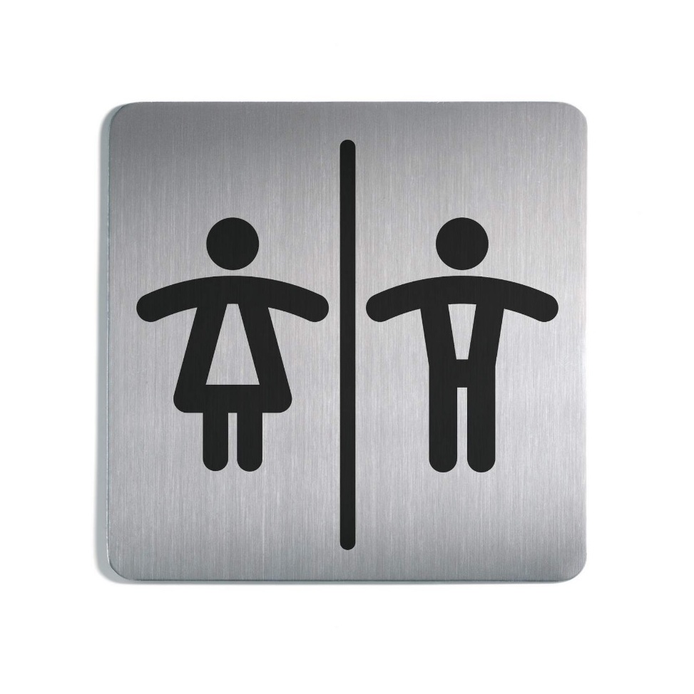 Durable PICTO - Női/Férfi WC