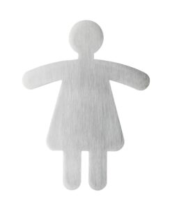 Durable PICTO - Női WC 90x120 mm