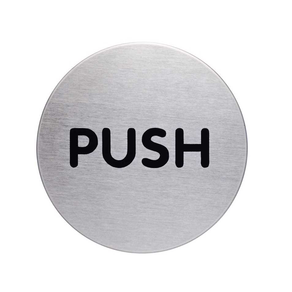 Durable PICTO - PUSH Ø 65 mm