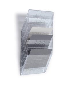 Durable prospektustartó FLEXIBOXX 6 A4 fekvő