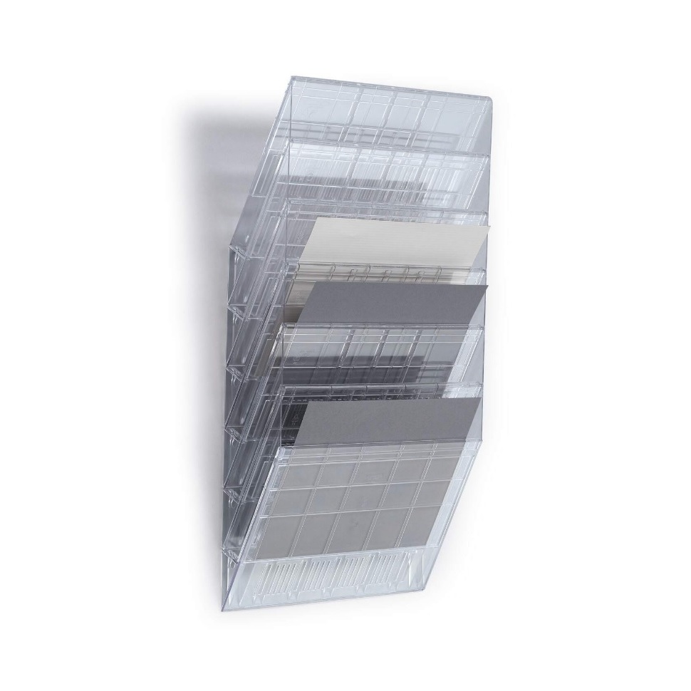 Durable prospektustartó FLEXIBOXX 6 A4 fekvő