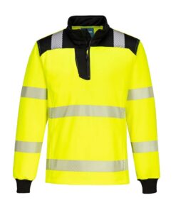 Portwest PW326 PW3 Hi-Vis 1/4 Zippzáras melegítőfelső