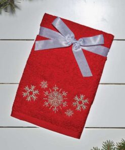 Olima OLXMAS15 karácsonyi törölköző - Hópelyhek II