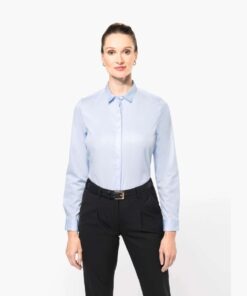 Kariban Premium PK507 női hosszú ujjú Twill szövet ing