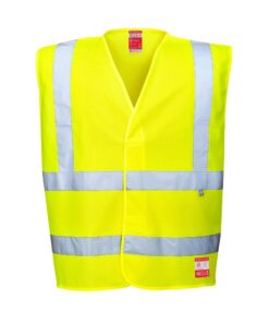 Portwest FR71 Lángálló, antisztatikus, jól láthatósági mellény
