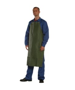 Coverguard 56176 Sav- és lúgálló zöld PVC kötény, 120 x 90 cm