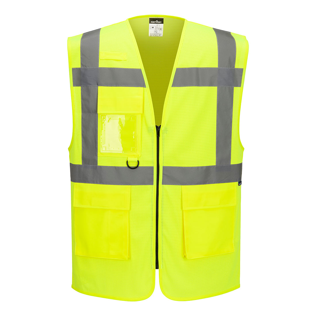 Portwest ES376 ES1 Essential Mesh cipzáras láthatósági mellény
