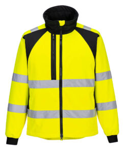 Portwest CD875 WX2 Eco láthatósági Softshell kabát